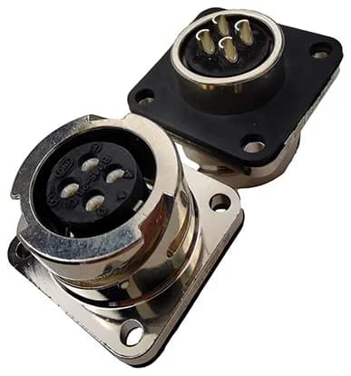 A-9408 4-socket bayonet connector