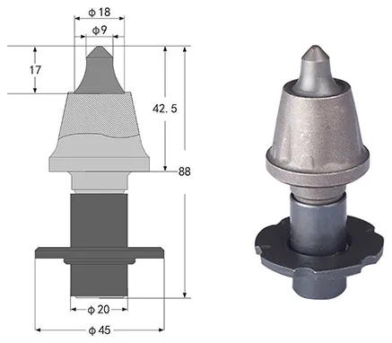 A-5/20 Asphalt milling pick