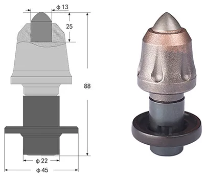 A-C3/22 Concrete milling pick